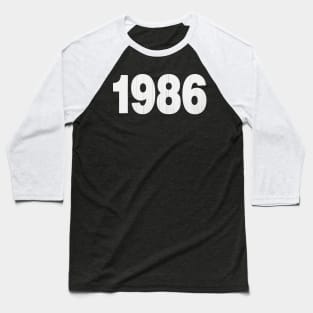 1986 Vintage Baseball T-Shirt